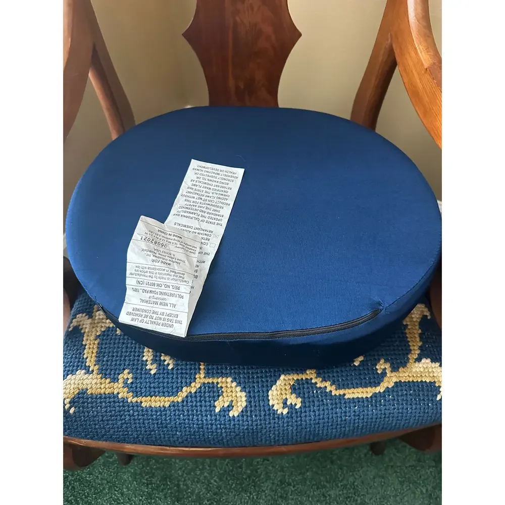 Donut Pillow/Cushion in Blue